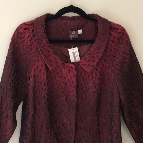 Signette size 8 Ombré Coat Animal print. - Picture 2 of 5